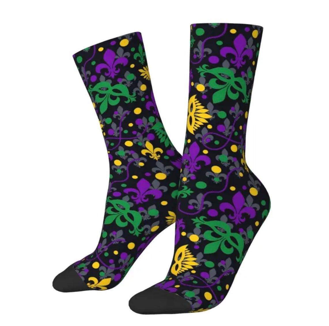 Life of the Mardi Gras Socks